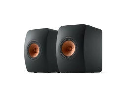 KEF LS50 Wireless II polcsugárzó pár, fekete