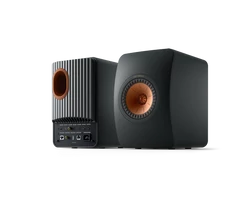 KEF LS50 Wireless II polcsugárzó pár, fekete