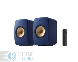 KEF LSX II Wireless polcsugárzó pár (Cobalt Blue), kék