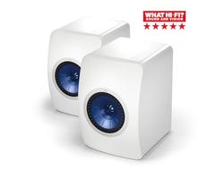 KEF LS50 polcsugárzó pár, fehér KEF LS50 polcsugárzó pár, fehér