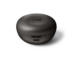 KEF Mu3 vezeték nélküli aktív zajszűrős fülhallgató, grafit szürke - charcoal grey