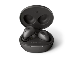 KEF Mu3 vezeték nélküli aktív zajszűrős fülhallgató, grafit szürke - charcoal grey