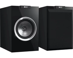 KEF R100 polocsugárzó pár, fényes fekete