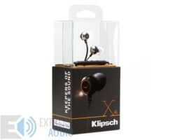 Kép 2/7 - Klipsch X4i iPhone kompatibilis Fülhallgató Fekete