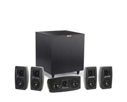 Klipsch Quintet 5 + R-8SW 5.1 hangfal szett, fekete Klipsch Quintet 5 + R-8SW 5.1 hangfal szett, fekete