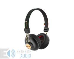 Kép 1/4 - Marley Positive Vibration 2 (EM-JH133-RA) Bluetooth fejhallgató, rasta