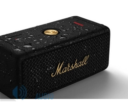 Kép 3/5 - Marshall Emberton II hordozható bluetooth hangszóró, fekete/réz