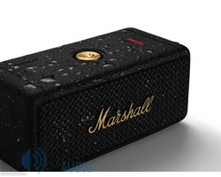 Kép 3/5 - Marshall Emberton II hordozható bluetooth hangszóró, fekete/réz
