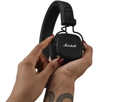 Marshall Major V Bluetooth fejhallgató, fekete