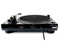 Music Hall MMF-US1 lemezjátszó AT3600L hangszedővel, zongoralakk fekete (Bemutató darab)