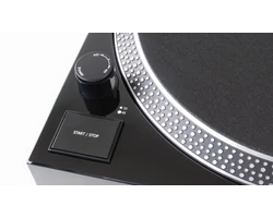 Music Hall MMF-US1 lemezjátszó AT3600L hangszedővel, zongoralakk fekete (Bemutató darab)