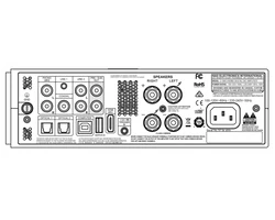 NAD D 3045 hibrid digitális DAC erősítő