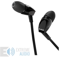 Kép 1/2 - NAD VISO HP20 vezetékes fülhallgató (iPhone), fekete