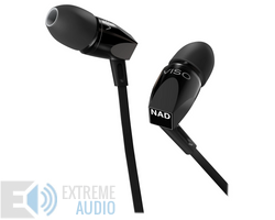 Kép 1/2 - NAD VISO HP20 vezetékes fülhallgató (iPhone), fekete