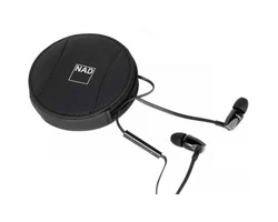 NAD VISO HP20 vezetékes fülhallgató (iPhone), fekete