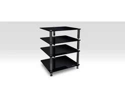 NorStone Bergen 2 HiFi állvány, fekete