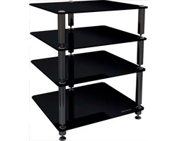 NorStone Bergen 2 HiFi állvány, fekete