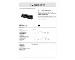 NorStone HD Bluetooth adó-vevő egység