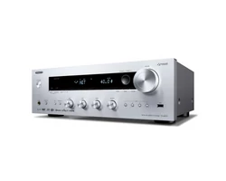 Onkyo TX-8270 hálózati, sztereó rádióerősítő, ezüst