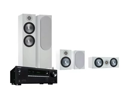 Onkyo TX-NR5100 + Monitor Audio Bronze 500 (6G) 5.0 házimozi szett