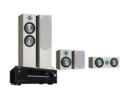 Onkyo TX-NR5100 + Monitor Audio Bronze 500 (6G) 5.0 házimozi szett