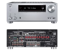Onkyo TX-RZ730 7.2 hálózatképes UHD házimozi erősítő, ezüst