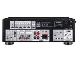 Onkyo TX-SR393 5.2 csatornás AV házimozi erősítő, Fekete