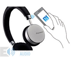 Kép 3/3 - PioneerSE MJ 561 Bluetooth fejhallgató matt ezüst