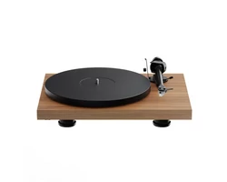 PRO-JECT Debut EVO 2 lemezjátszó (MM EVO hangszedő) - dió furnér szín