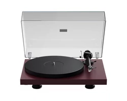 PRO-JECT Debut EVO 2 lemezjátszó (MM EVO hangszedő) - matt bor vörös