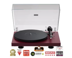 PRO-JECT Debut EVO 2 lemezjátszó (MM EVO hangszedő) - matt bor vörös