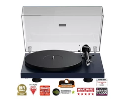 PRO-JECT Debut EVO 2 lemezjátszó (MM EVO hangszedő) - matt acél-kék
