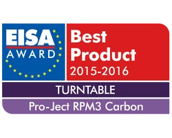 PRO-JECT RPM 3 Carbon analóg lemezjátszó piros Ortofon 2M-Silver hangszedővel