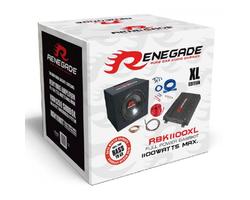 Renegade REN1100 Erősítő + RXV1200 Sub + REN10KIT Renegade REN1100 Erősítő + RXV1200 Sub + REN10KIT