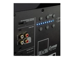 SVS SB-2000 Pro aktív mélysugárzó, fekete tölgy