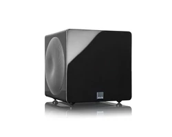 SVS 3000 Micro aktív mélysugárzó, magasfényű fekete