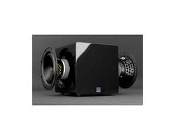 SVS 3000 Micro aktív mélysugárzó, magasfényű fekete