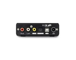 TOPPING E30 asztali DAC (32bit 768kHz DSD512), fekete