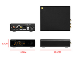 TOPPING E30 asztali DAC (32bit 768kHz DSD512), fekete TOPPING E30 asztali DAC (32bit 768kHz DSD512), fekete