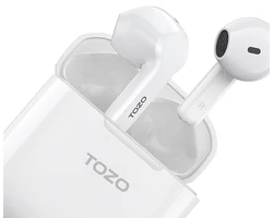 TOZO A3 Pro TWS fülhallgató, fehér