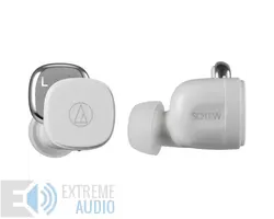 Kép 1/5 - Audio-Technica ATH-SQ1TW True Wireless fülhallgató, fehér