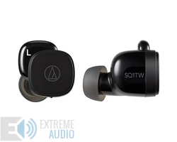 Audio-Technica ATH-SQ1TW True Wireless fülhallgató, fekete