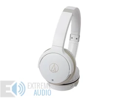 Audio-technica ATH-AR3BT vezeték nélküli fejhallgató, fehér