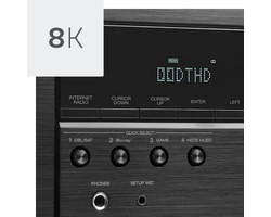 Denon AVC-S660H 5.2 8K házimozi erősítő, fekete
