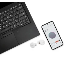 Denon PerL PRO True Wireless fülhallgató, fehér