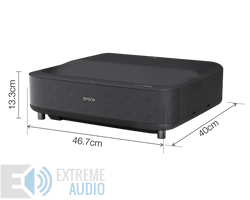 Kép 2/5 - Epson EH-LS300B ultraközeli házimozi projektor, Android TV médialejátszóval, fekete