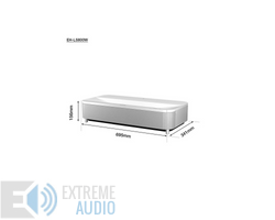 Kép 6/9 - Epson EH-LS800W ultraközeli házimozi projektor, Android TV médialejátszóval, fehér