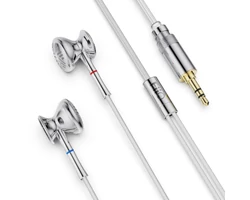 FiiO FF3 dinamikus fülhallgató, ezüst