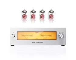 FIIO WARMER R2R csöves erősítő + DAC, ezüst