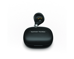 Harman Kardon FLY TWS Bluetooth fülhallgató, fekete (csomagolás sérült) + JBL szövetmaszk Harman Kardon FLY TWS Bluetooth fülhallgató, fekete (csomagolás sérült) + JBL szövetmaszk